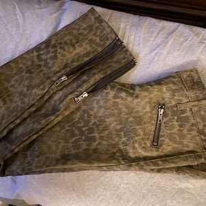 Current/Elliott animal print Pants